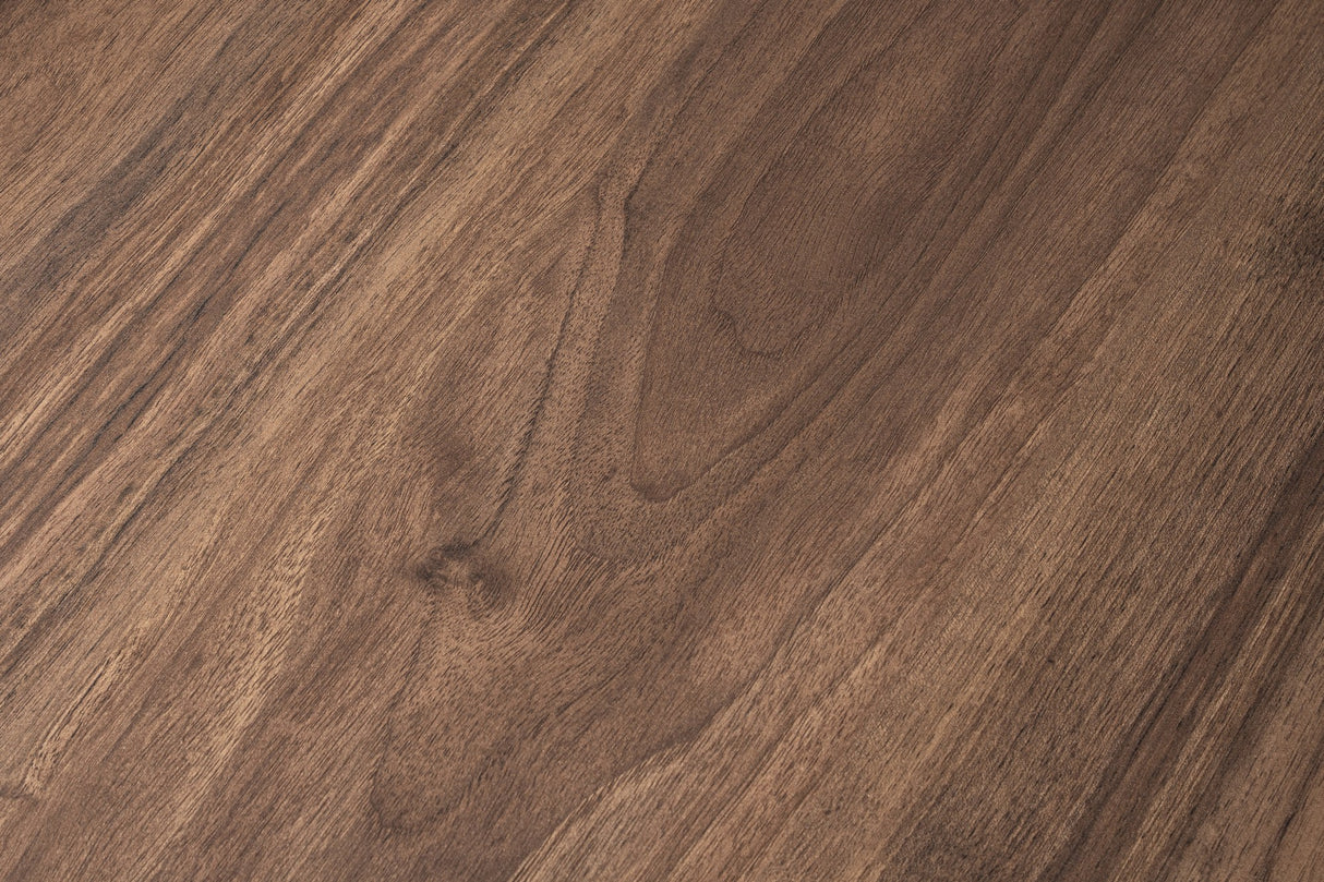 Rund salontabel 85 cm Naturlig valnød Melamin Orin