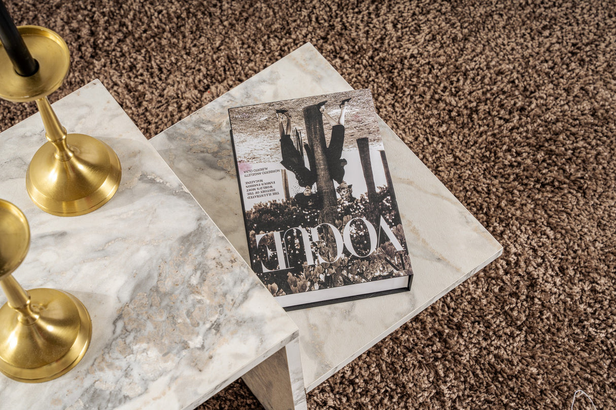 Sofabord Marmorlook Melamin Eterna