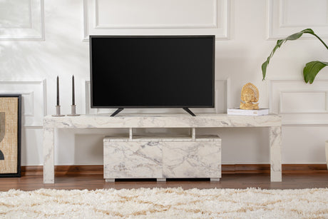 TV Møbel Marmor Melamin Vertex 50x180x31,3 cm