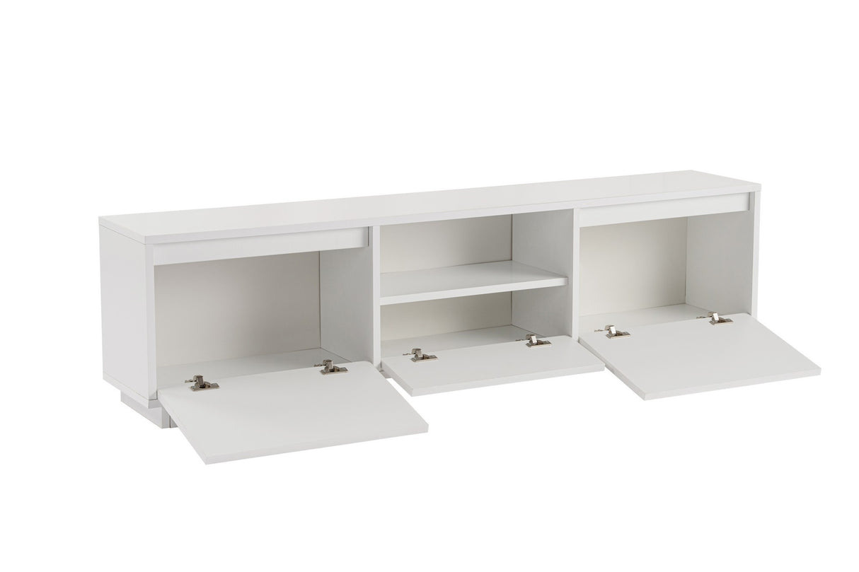 TV Møbel Vanguard Naturlig Hvid Melamin 160x42x29,5 cm