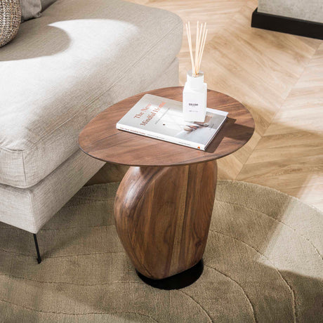 Sidebord Acacia Glaze Brown 45x36x50 cm
