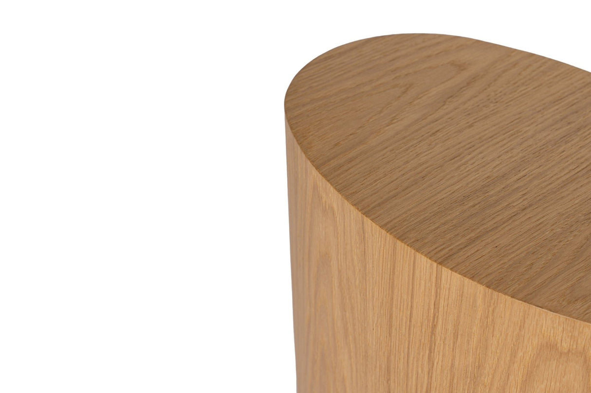 Sofabord Sæt af 2 Ileps Egetræ look - 34x40 / 25x33 cm