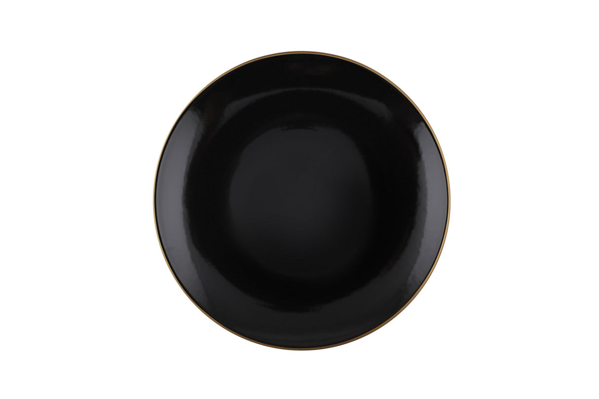 TY040424F650A841600MAET600 Sort Guld 100 % KERAMISK STENtøj 27 cm bred