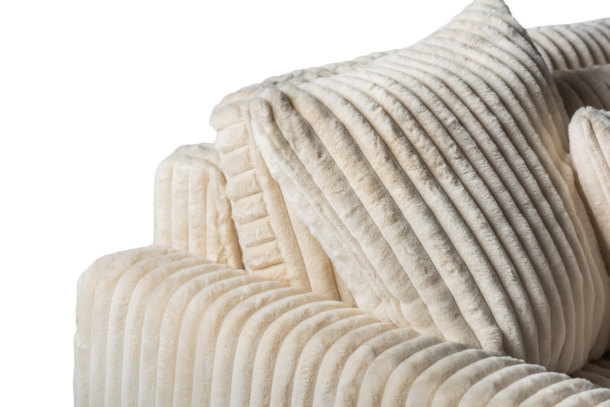 Sofa Nia DH Interiør Beige Hvid fotodetalje