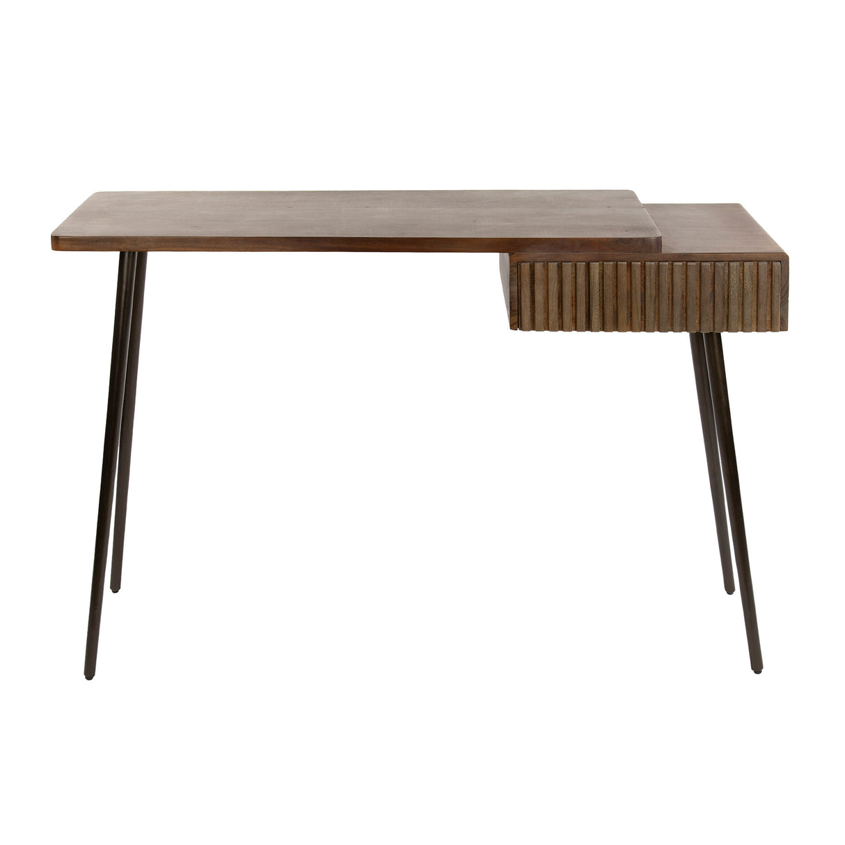 Kaptafel Elin - Massiv Akacie Drift Brown 120 cm