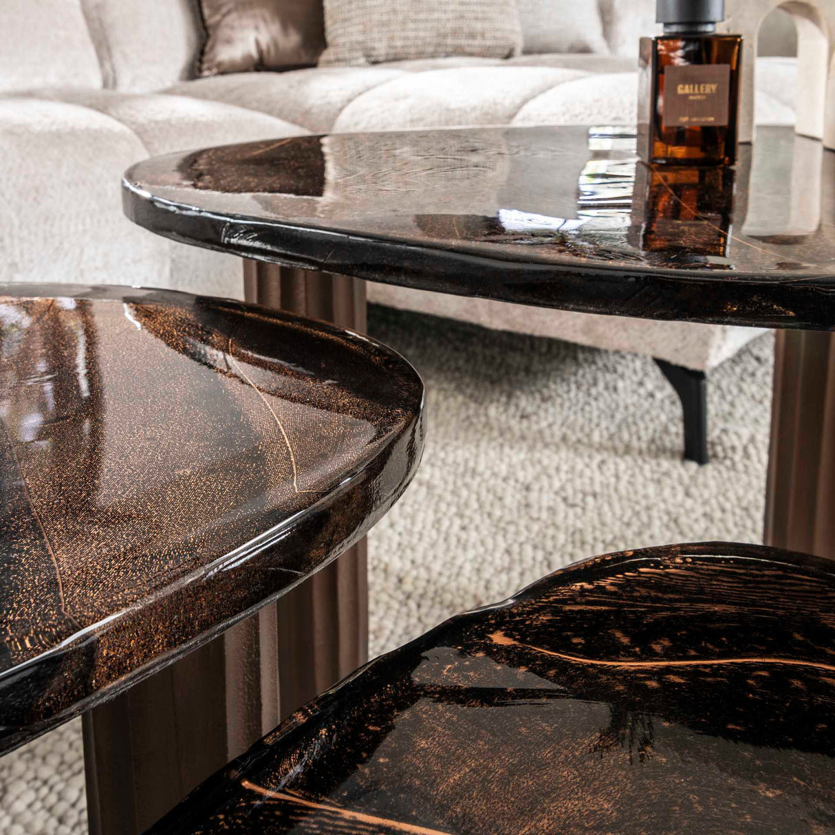 Stuebord Aura M antik kobber 62x45 cm