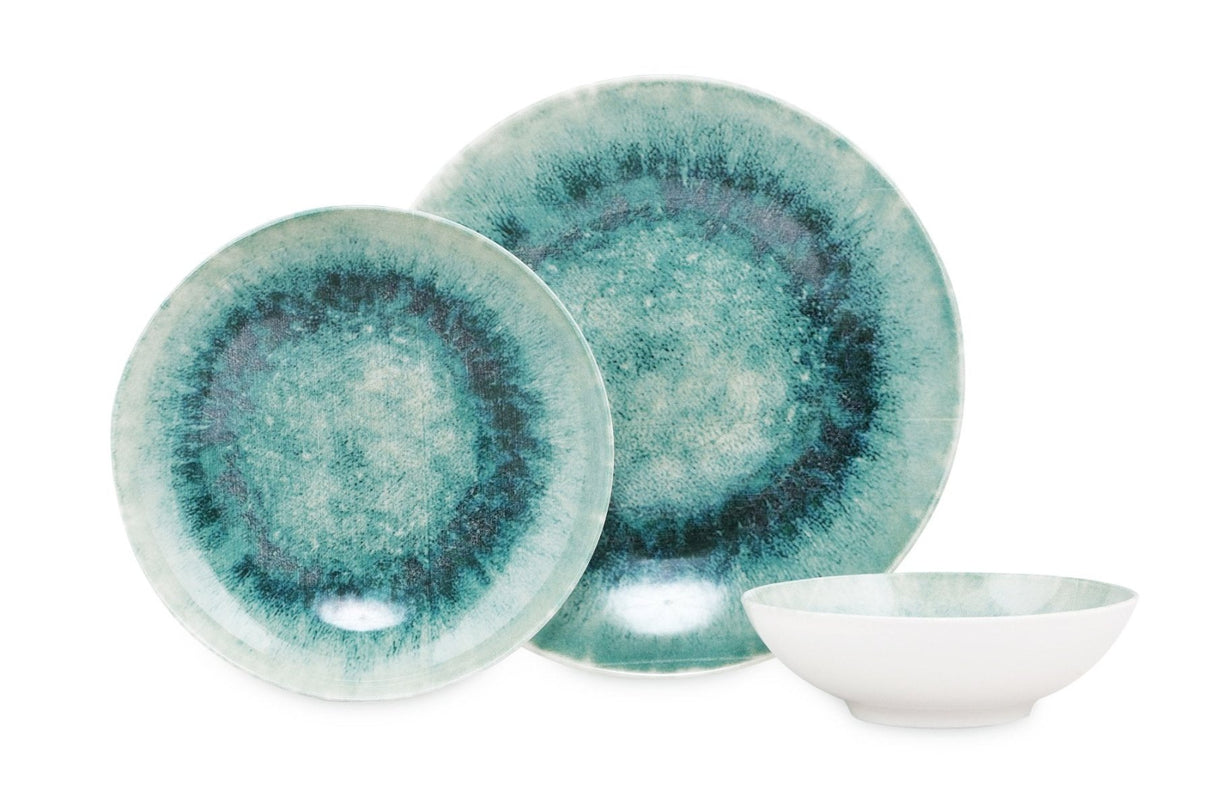 GBSATN18KY1E1657 Hvid Blå 100% PORCELÆN