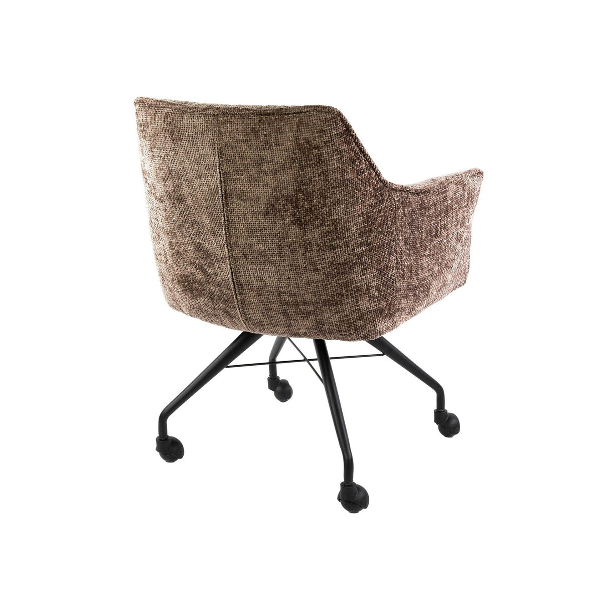 Sæt med 2 spisestuestole Hoven Rich Champagne polstret