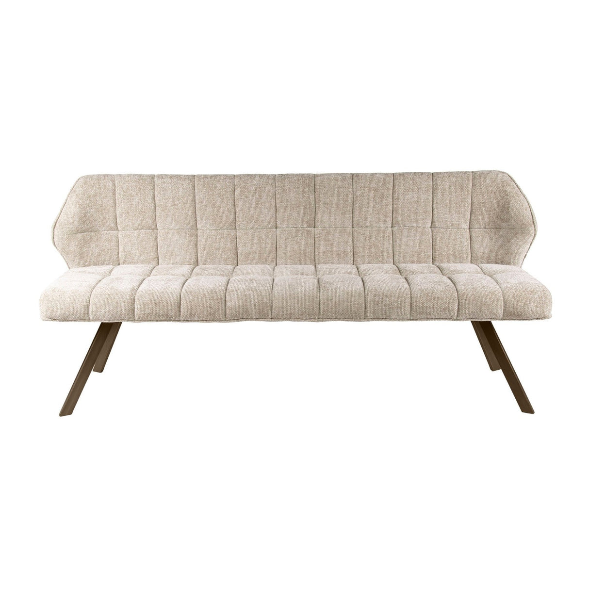 Spisesofa Gitter chenille sandbrun
