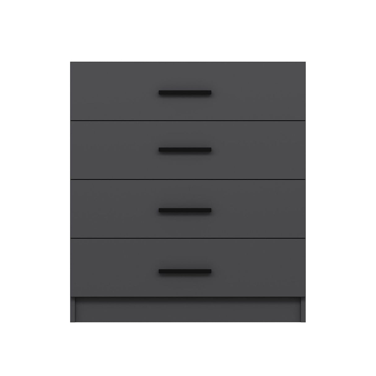 Ladekasten - Ladekast Kale TV Antraciet Melamine 90x100x47 cm - Dimehouse