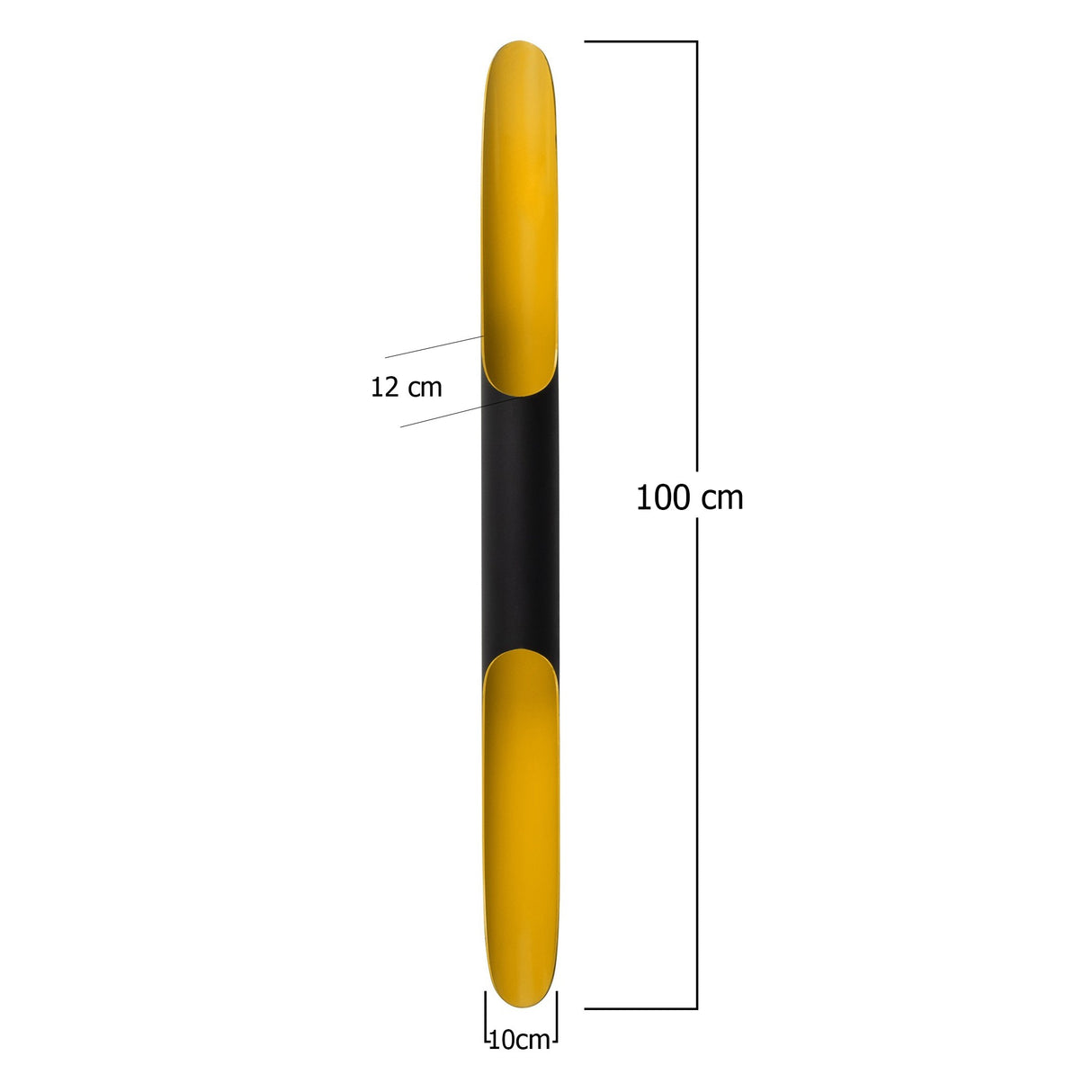 Væglampe Sort Glas Lyra