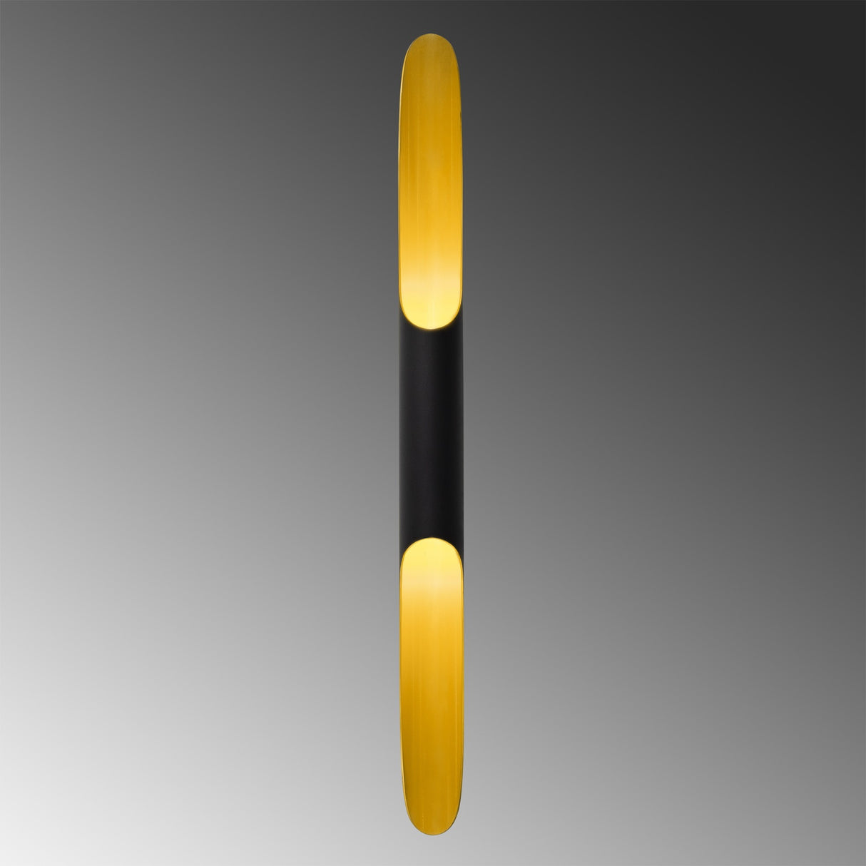 Væglampe Sort Glas Lyra