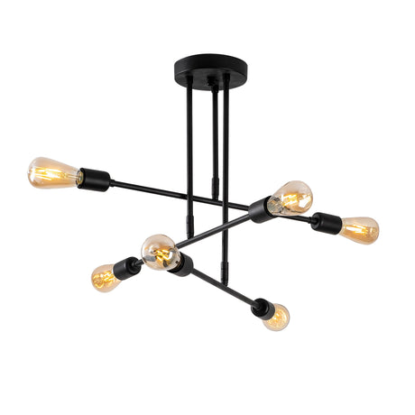 Hængelampe Sort Metal Topaz