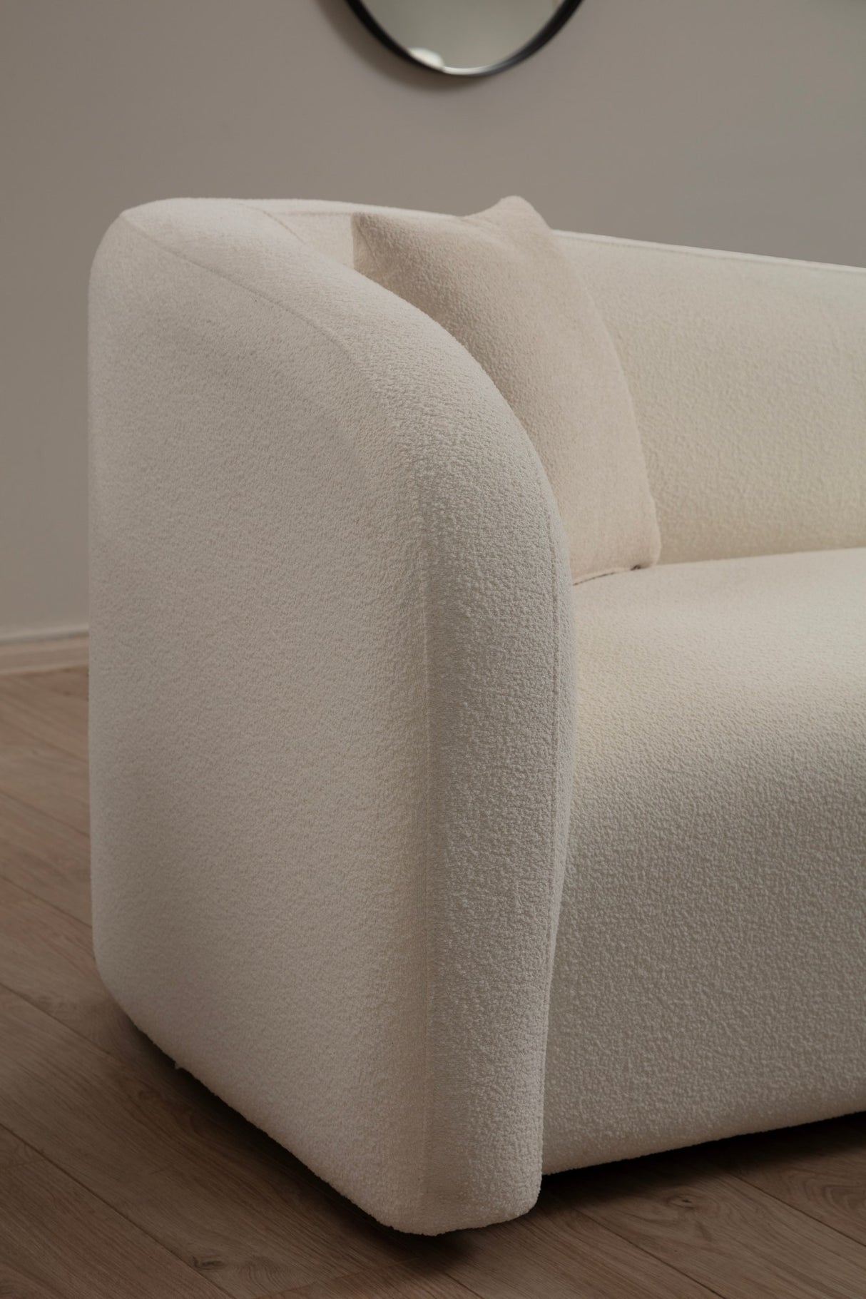 2-personers sofa Asos Cream