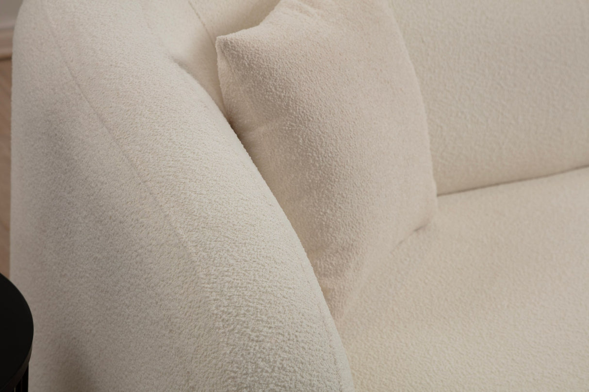 2-personers sofa Asos Cream