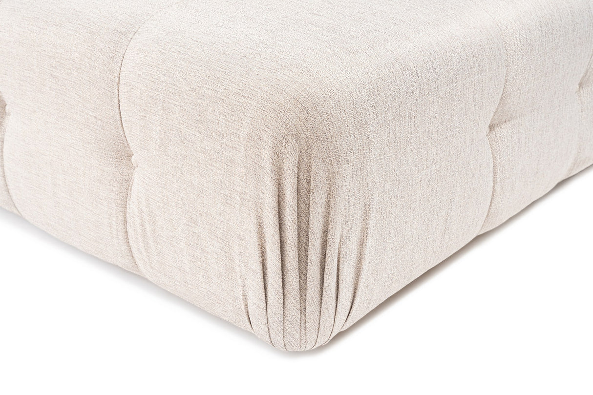 Banken - Modulaire bank 3 - zits met hocker Doblo licht beige - Dimehouse