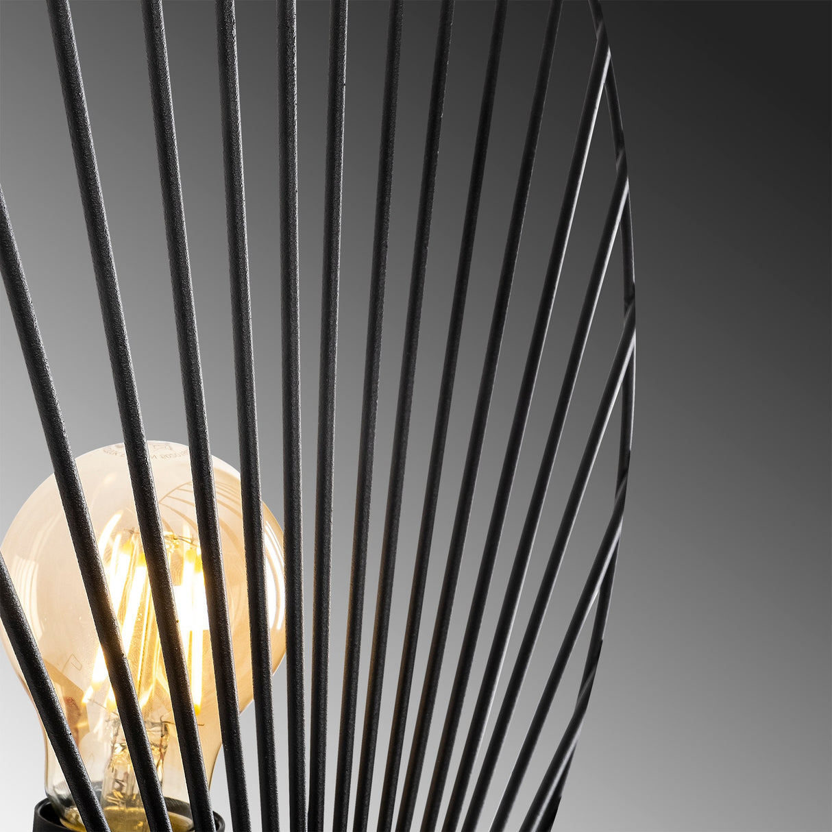 Væglampe Sort Metal Arbor