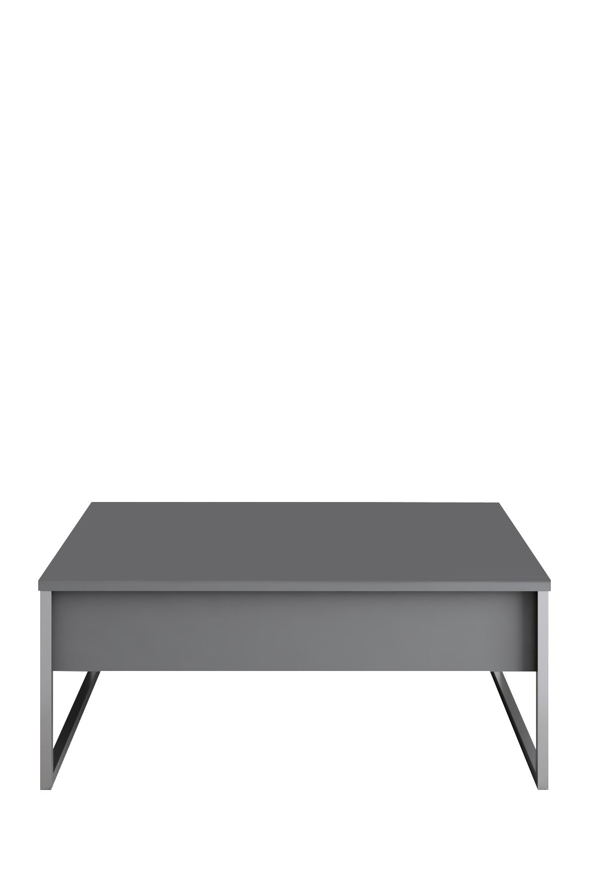 Meubelsets - Meubelset Antraciet Luxe - Salontafel + TV Meubel + Dressoir - Zilver Frame - Dimehouse