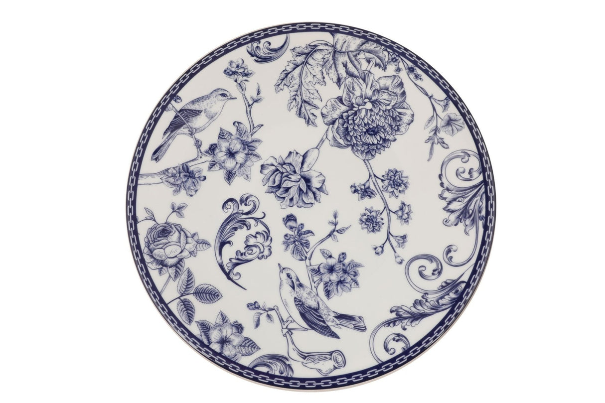 ZG24Y2420939016 Blå Hvid 100% PORCELÆN