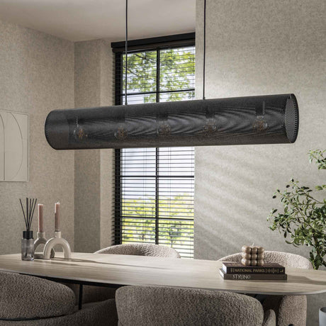 Loftlampe Knox 5-lys mesh sort