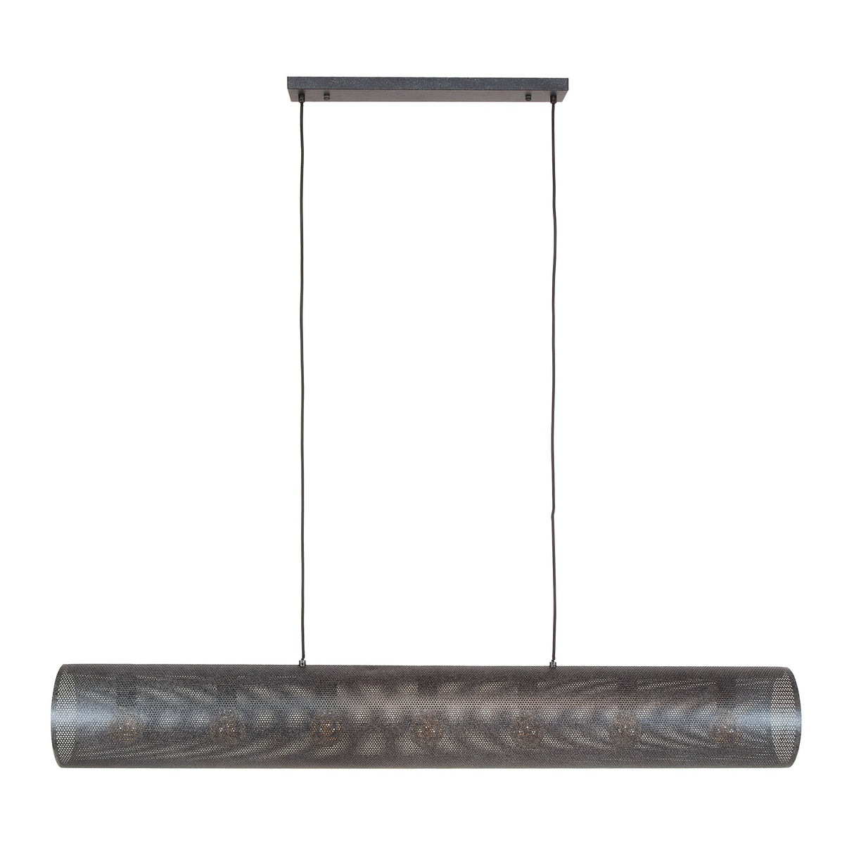 Loftlampe Knox 7-lys XL mesh sort