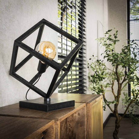 Bordlampe Drew kube sort