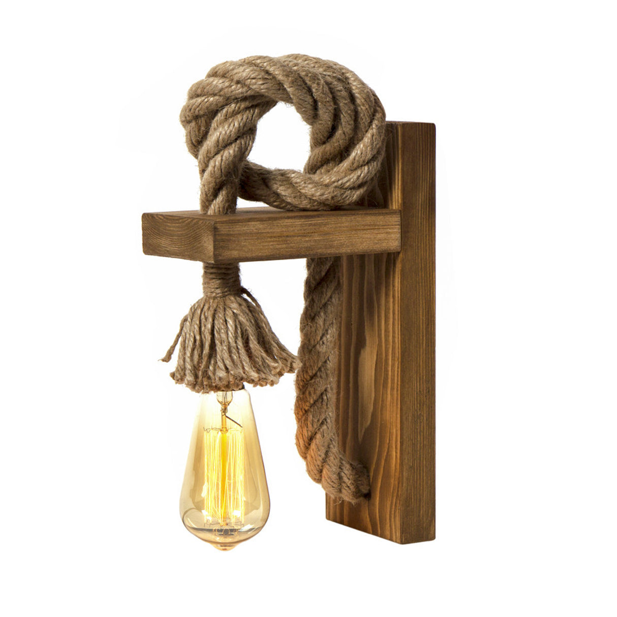 Væglampe Brun Metal Nocturne