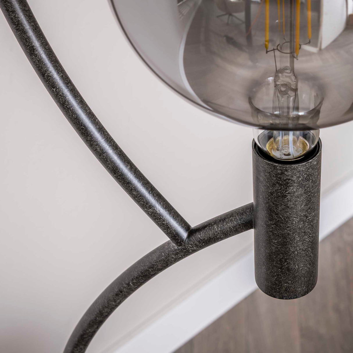 Væglampe Niro 3-lys sort