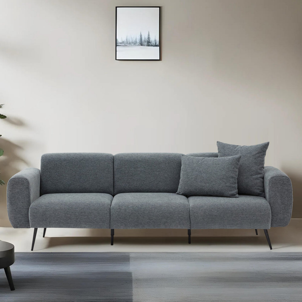 3-personers sofa Side antracit