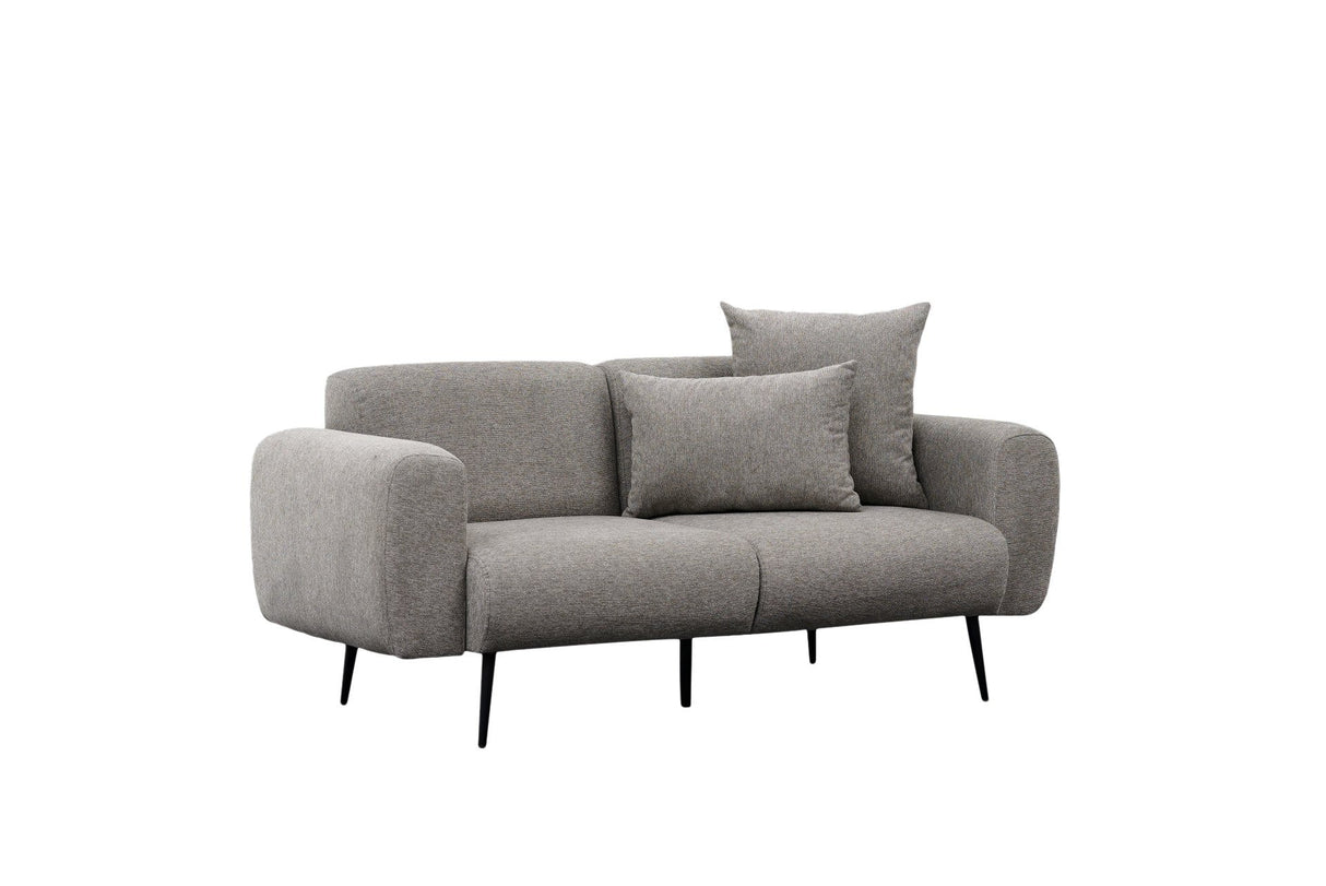 2-personers Sofa Side Lysegrå
