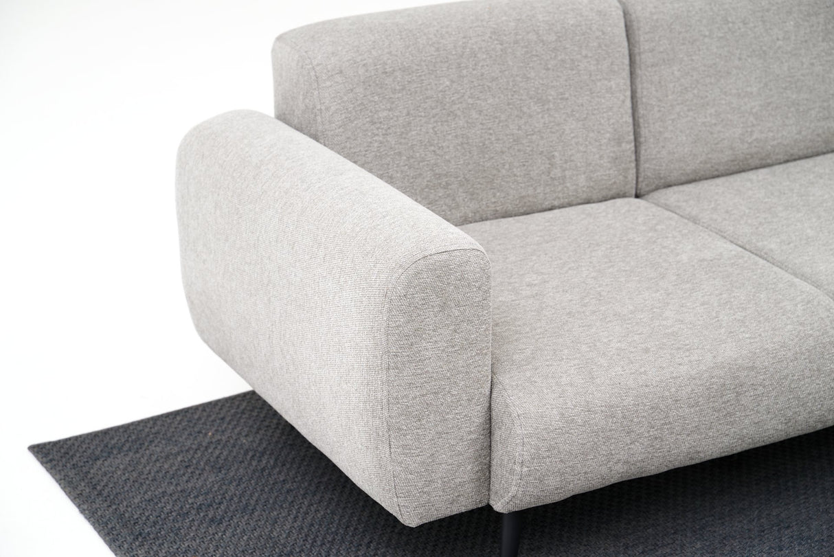 3-personers Sofa Side Lysegrå
