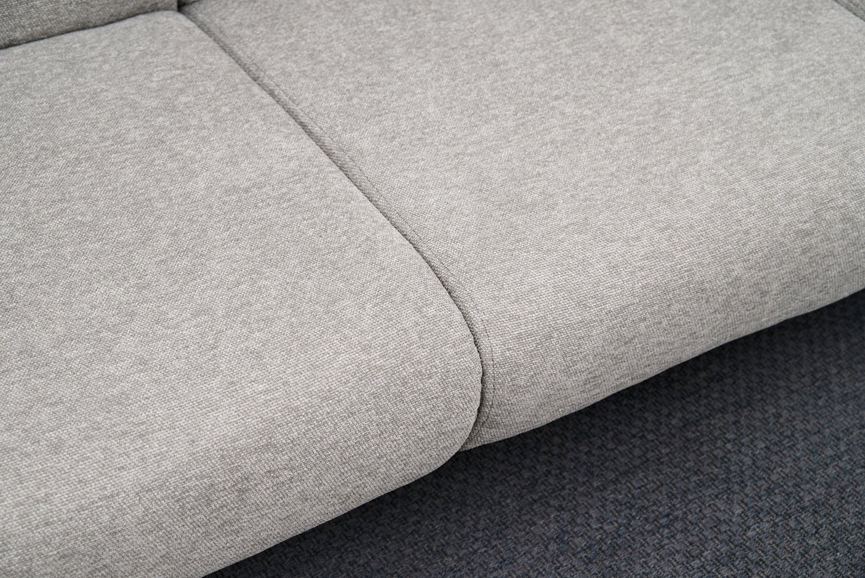 3-personers Sofa Side Lysegrå