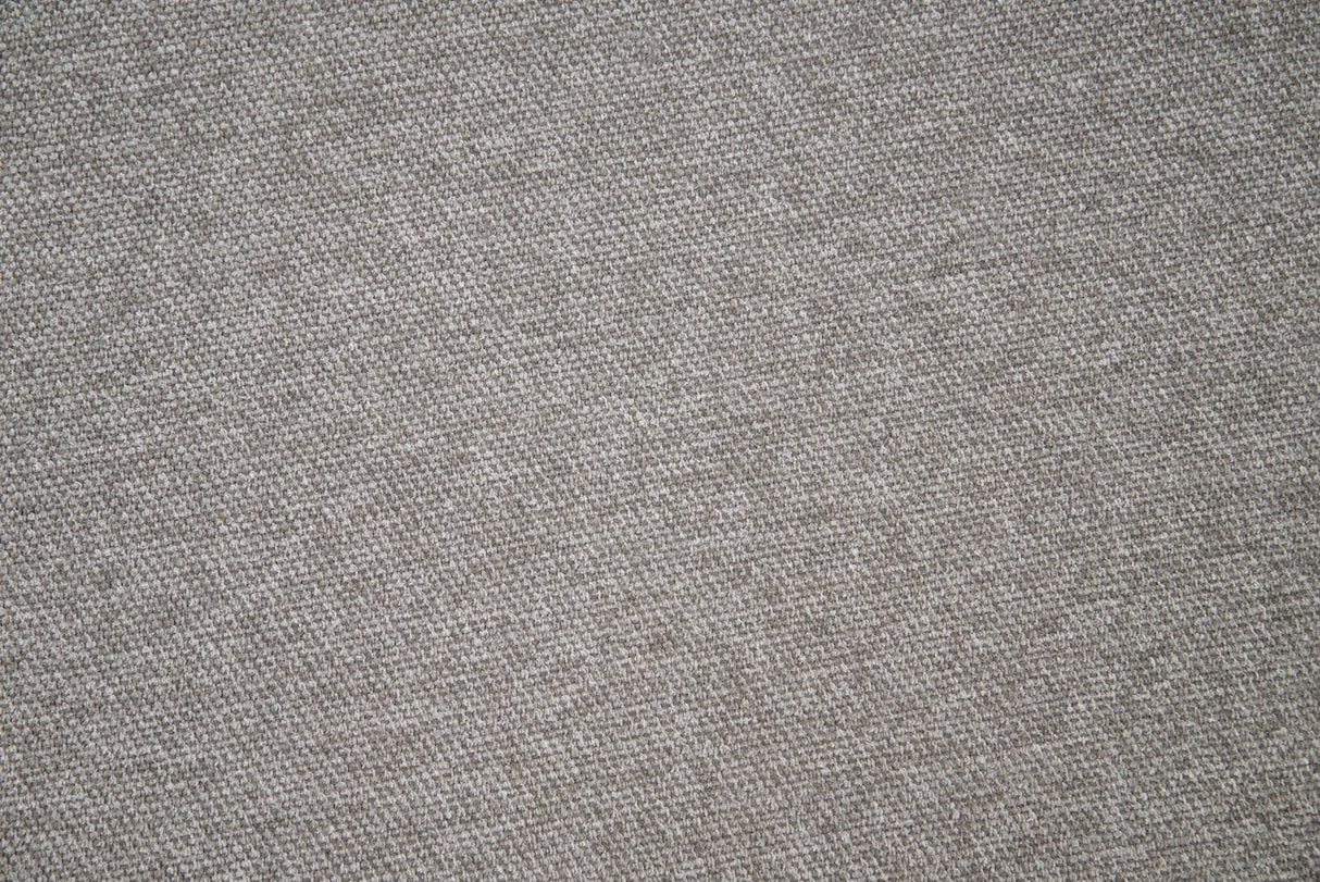 Hjørnesofa gråt stof - Høje slanke ben - solidt interiør - 252 x 155 cm - Side