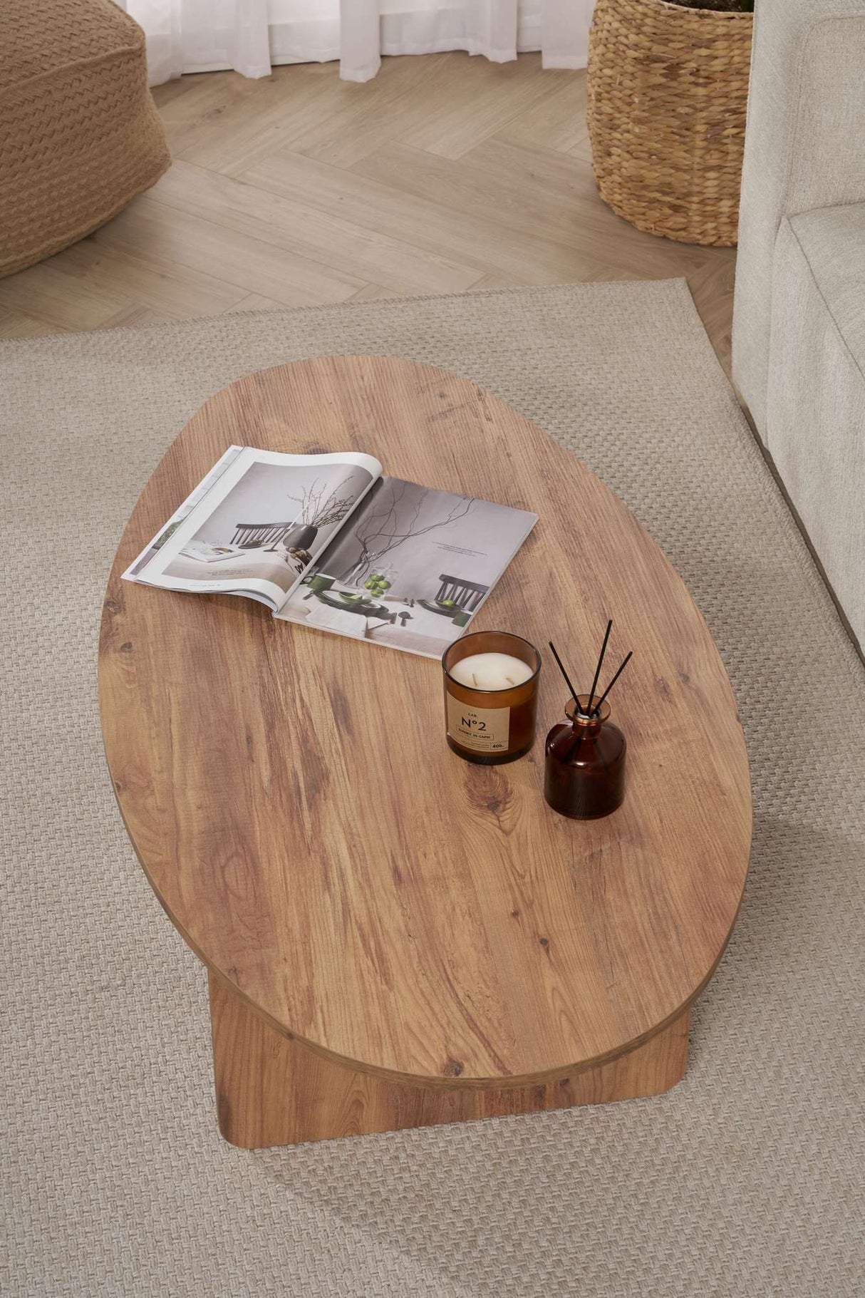 Orba - Atlantic Pine 100% MELAMINBETRÆKET SPÅNBLADE