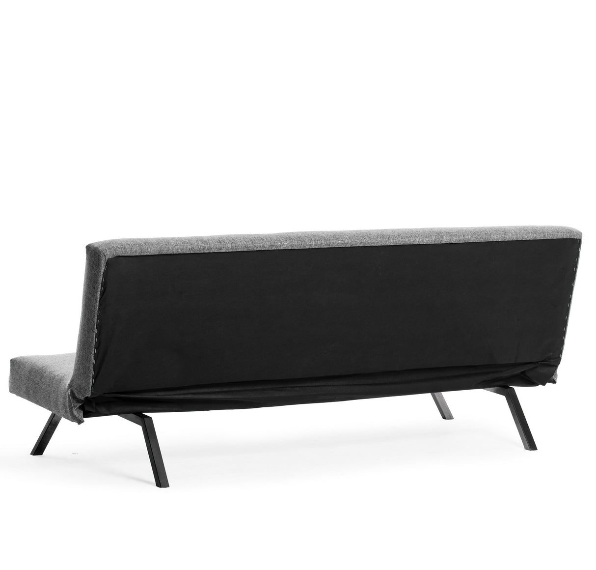 3-personers Sovesofa Zoly Lys Grå Stof - 180 cm - Uden armlæn - Knapper