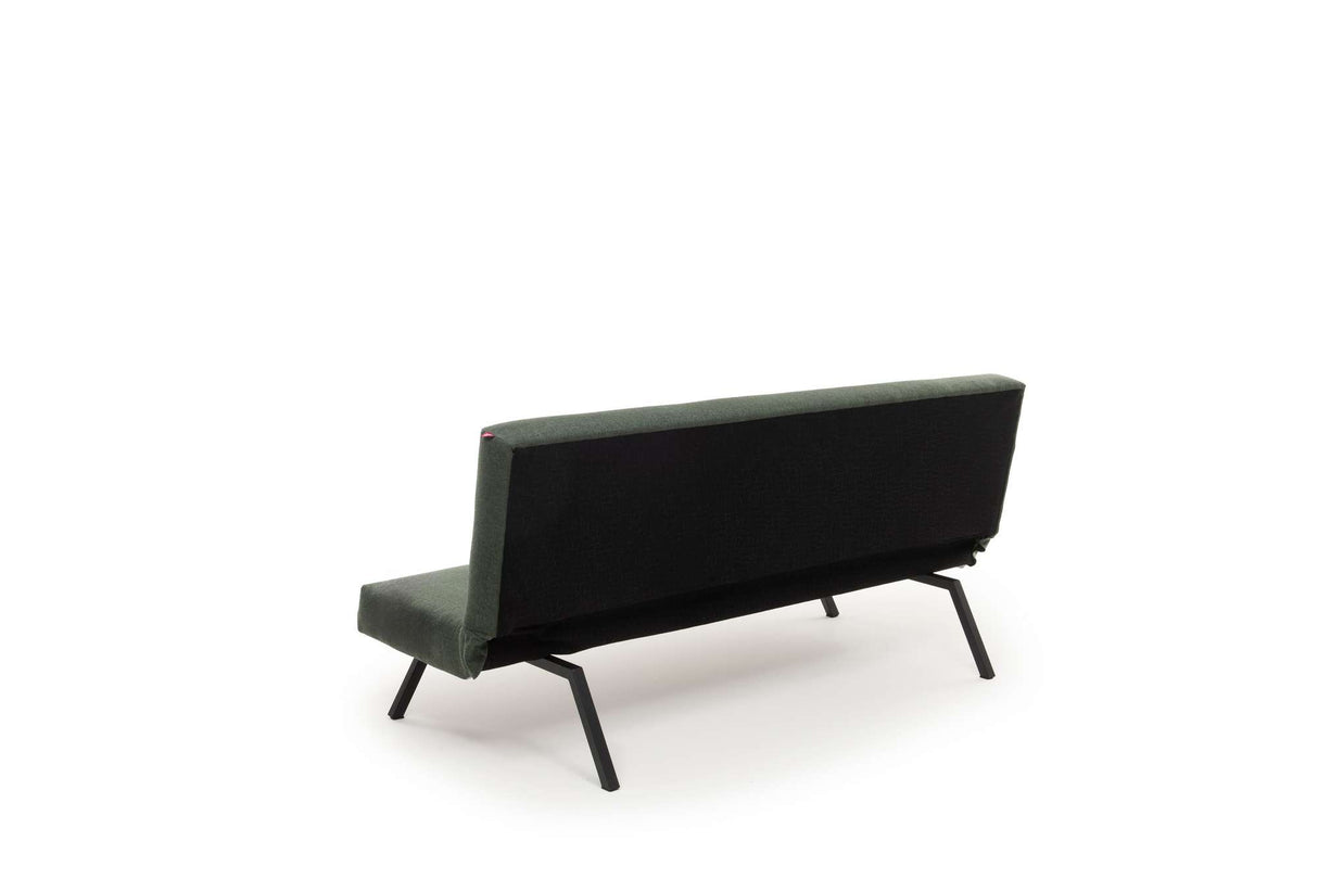 Slaapbank Groen Stof 3-Zits - 180 cm - Zonder armleuningen - Zoly