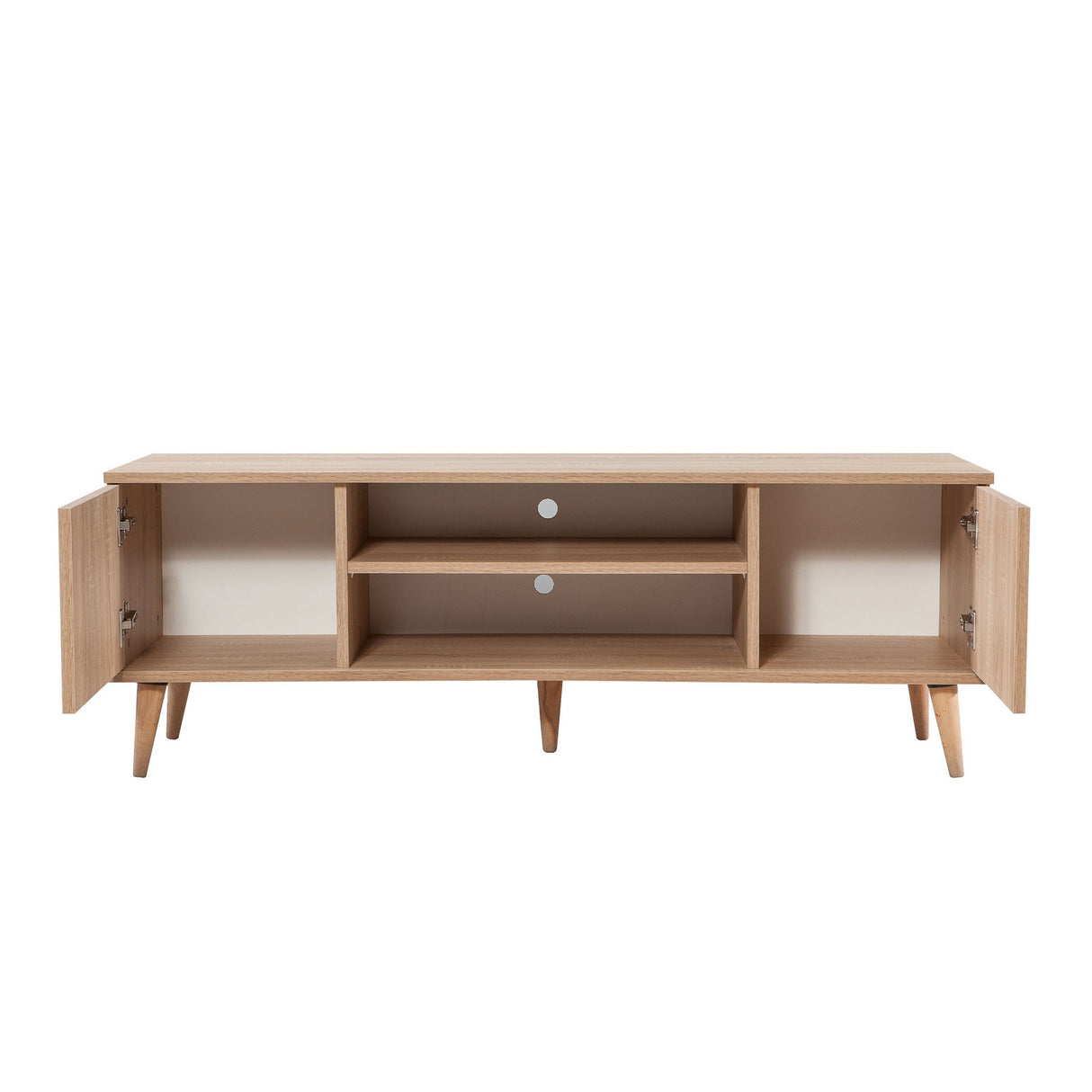 TV Meubels - TV Meubel Truva Sonoma Eik Melamine 140x50x40 cm - Dimehouse