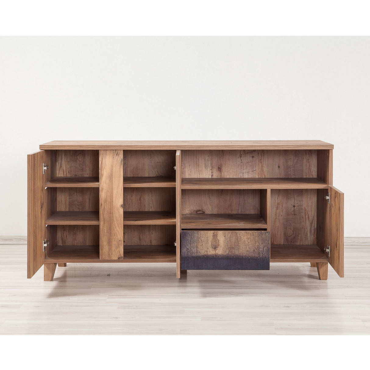 Skænk Marina Mila Atlantic Pine Wood Melamin 160x76x45 cm