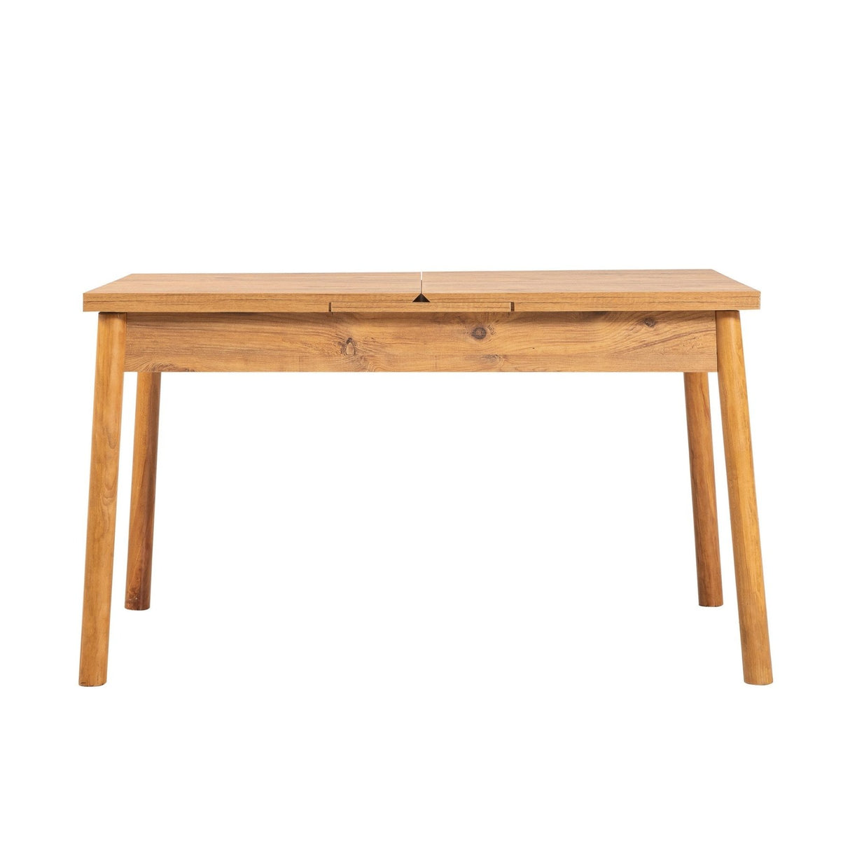 Santiago udtrækkeligt spisebordssæt 120 cm Atlantic Pine grey Melaminbelagt trækomposit