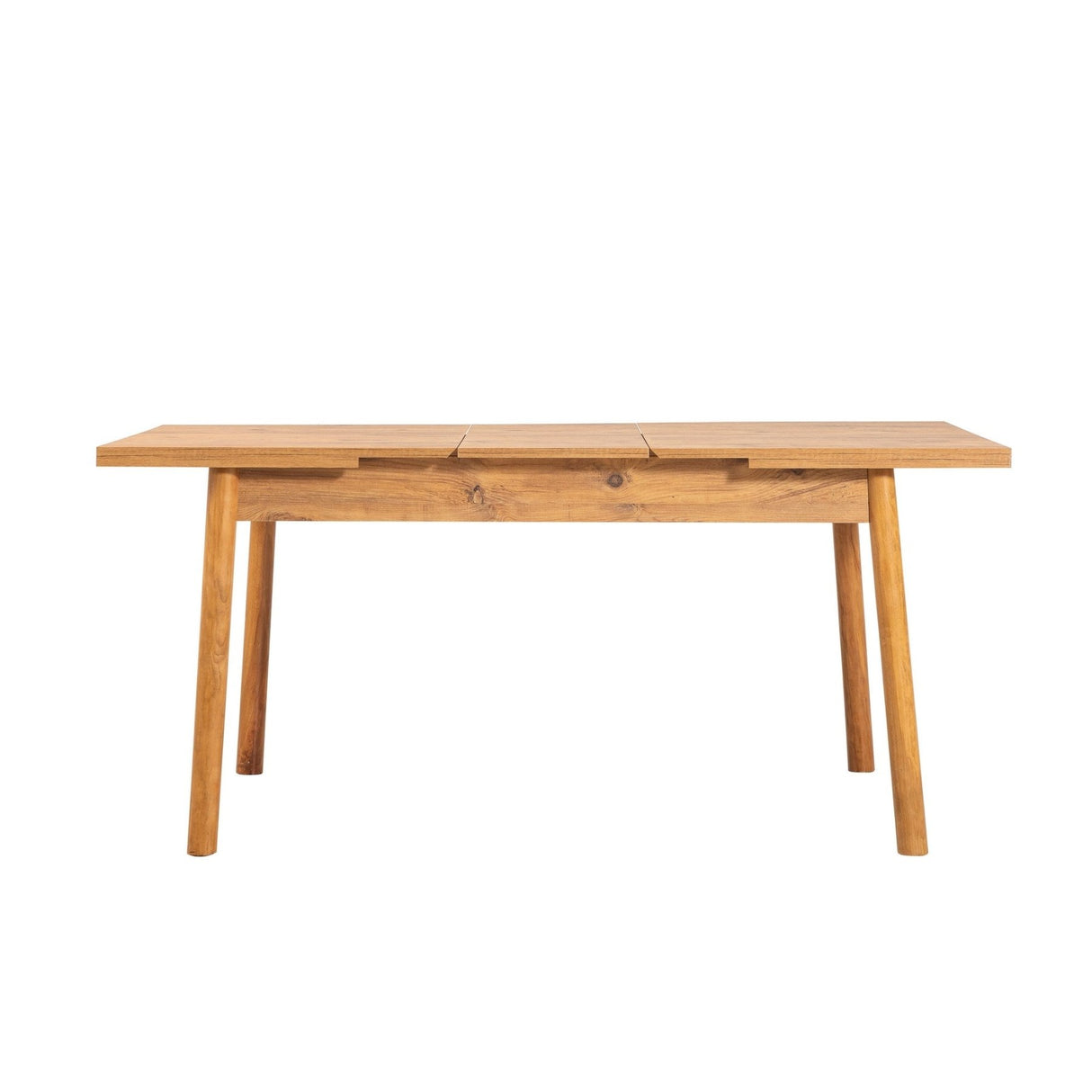 Santiago udtrækkeligt spisebordssæt 120 cm Atlantic Pine grey Melaminbelagt trækomposit