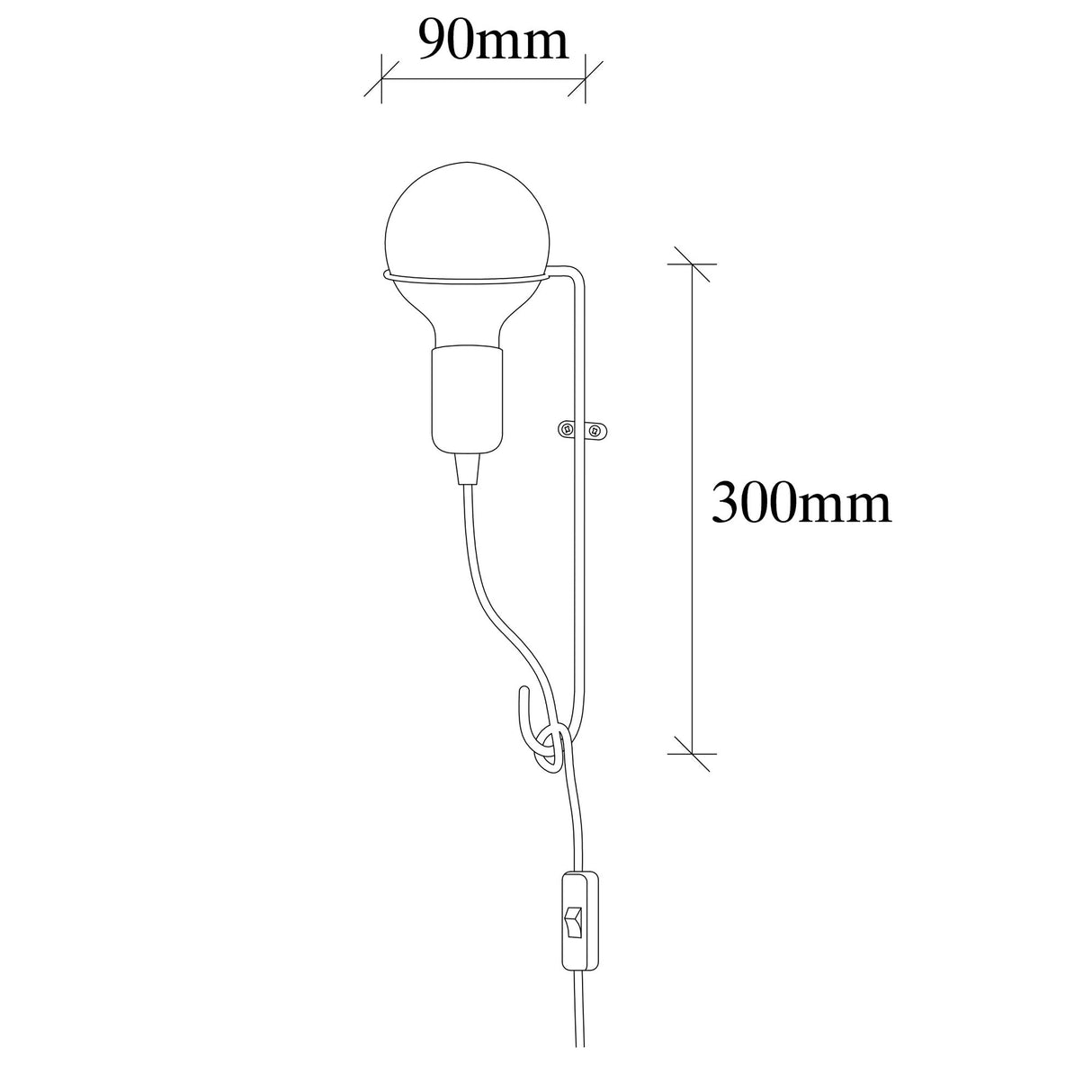 Væglampe Guld Metal Ashburn