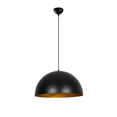 Hængelampe 50 cm Sort Guld Metal Echelon