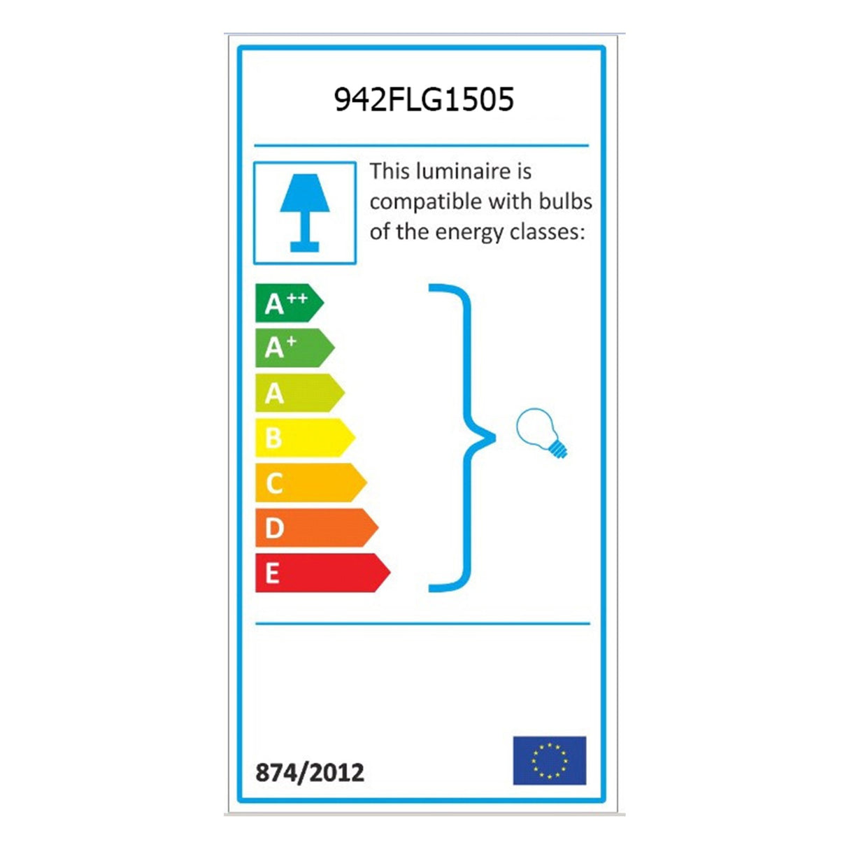 Gulvlampe i bronze-farvet metal Bane