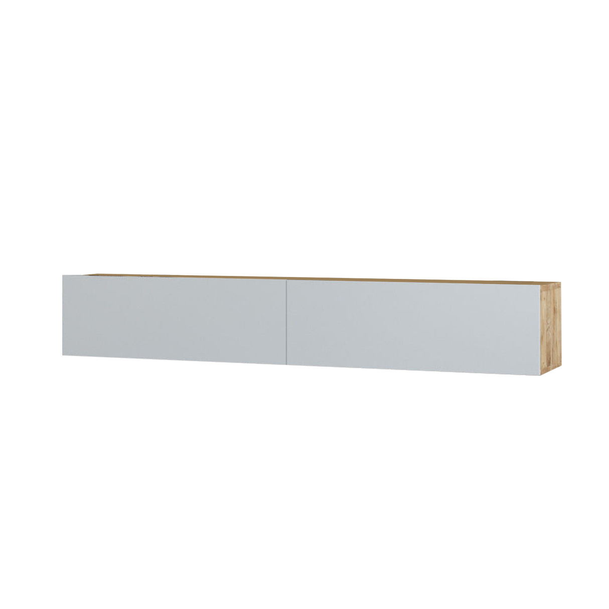 TV møbel Torino Atlantic Fyrtræ Hvid Melamin 180x29,6x31,6 cm