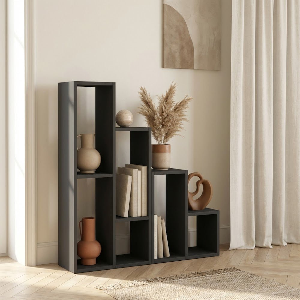 Modulopbygget reol antracit melamin Sule 42x89x20 cm