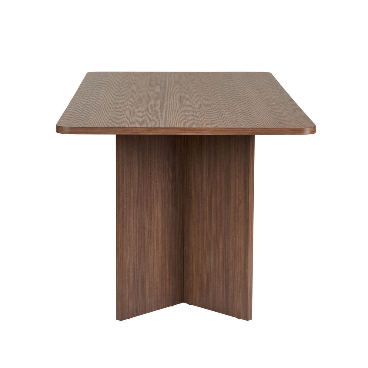 Eettafels - Eettafel Walnoot Melamine rechthoekig 180x89,5x75 cm - Linova - Dimehouse