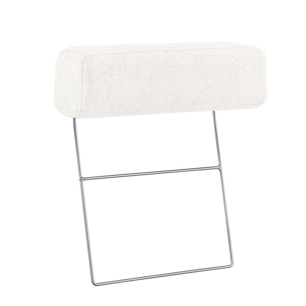 Hoofdsteun beige bankstel stof - Aniko