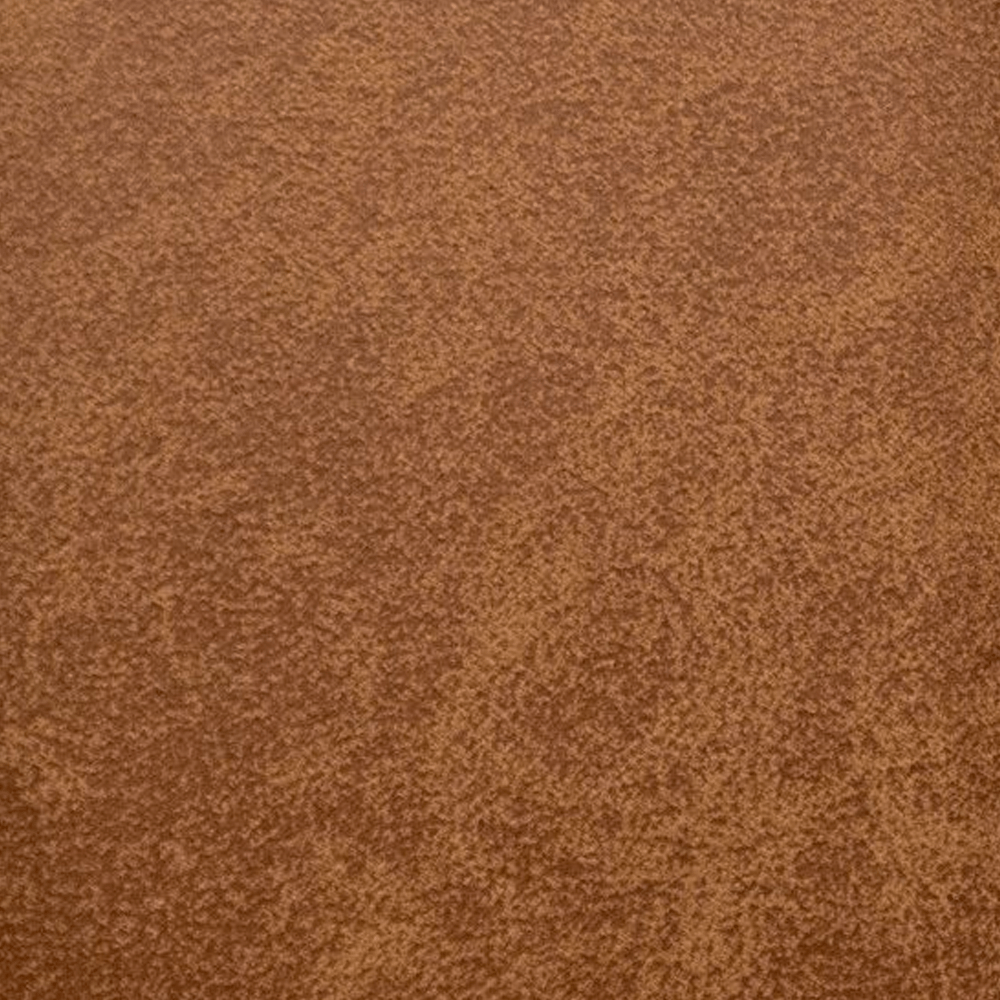 Hjørnesofa cognac mikrovelour Tulin - højre