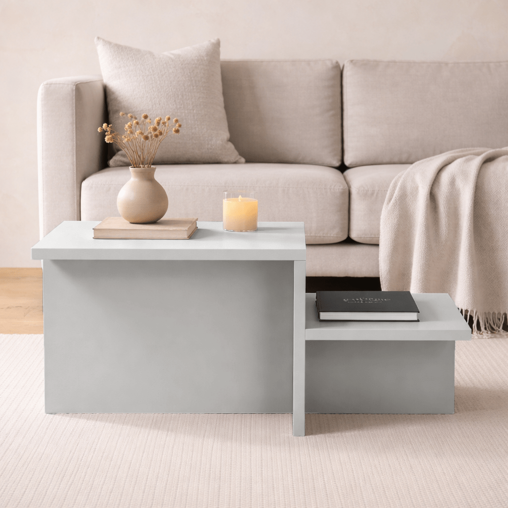 Sofabord Grå Melamin Eterna