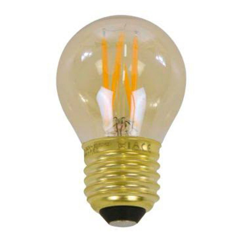 Lichtbronnen - Lichtbron Led Filament bol Ø4,5 amberkleurig - Dimehouse